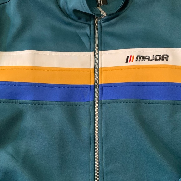 Forever 21 zip up track suit turtle neck - Picture 2 of 4